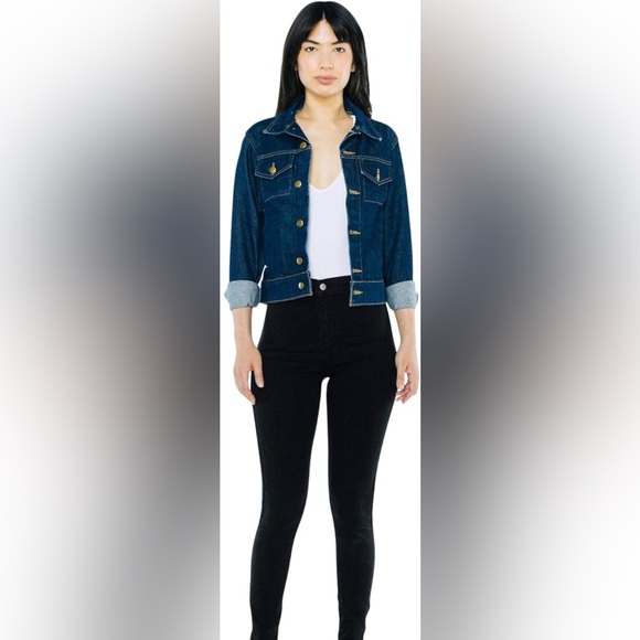 American Apparel Easy Jeans With Raw Hem - Picture 1 of 10